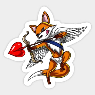 Fox Cupid Sticker